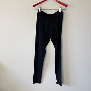 Cuddl Duds Softwear Black Leggings